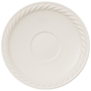 Biały porcelanowy talerz na pizzę Villeroy & Boch Montauk
