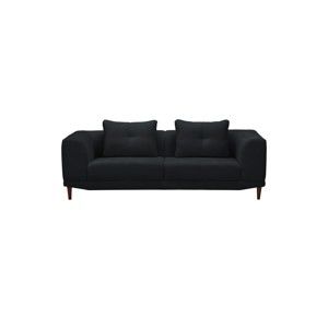 Czarna sofa 3-osobowa Windsor & Co Sofas Sigma