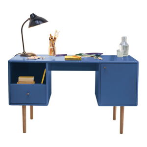 Niebieski stół roboczy 130x50 cm Color Living - Tom Tailor for Tenzo