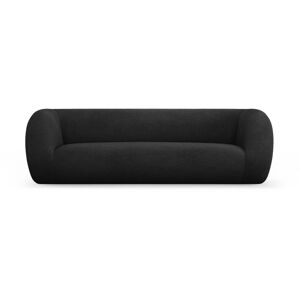 Ciemnoszara sofa z materiału bouclé 230 cm Essen – Cosmopolitan Design