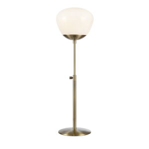 Biała/w kolorze bronzu lampa stołowa (wysokość 60 cm) Rise – Markslöjd