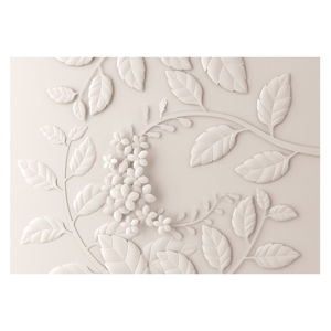 Tapeta wielkoformatowa Artgeist Creamy Paper Flowers, 200x140 cm
