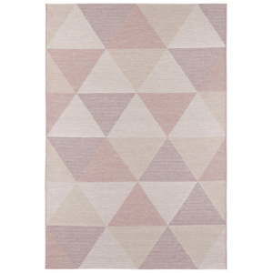 Różowy dywan odpowiedni na zewnątrz Elle Decor Secret Sevres, 80x150 cm