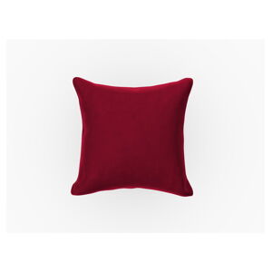 Czerwona aksamitna poduszka na sofę modułową Rome Velvet - Cosmopolitan Design