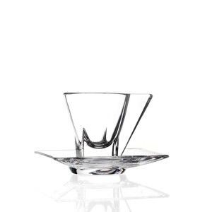 Zestaw 2 szklanych filiżanek na espreso RCR Cristalleria Italiana