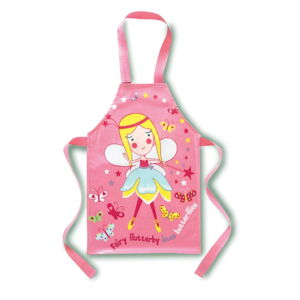 Różowy bawełniany fartuszek dziecięcy Cooksmart ® Fairy