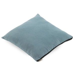 Błękitna poduszka Geese Soft, 45x45 cm