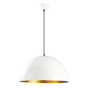 Biała lampa sufitowa Opviq lights Berceste, ø 50 cm