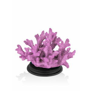 Fioletowa dekoracyjna figurka koralowca The Mia Coral, 27x17 cm