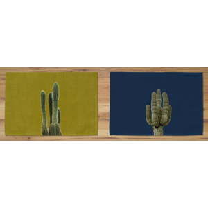 Zestaw 2 mat stołowych Surdic Cactus