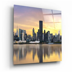 Szklany obraz Insigne City, 80x80 cm