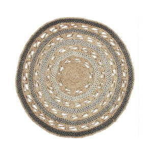 Okrągły dywan z juty Eco Rugs Zizzi, Ø 120 cm