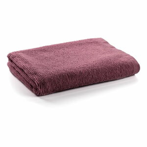 Bordowy ręcznik bawełniany La Forma Miekki, 95x150 cm