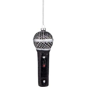 Bombka szklana Butlers Mikrofon, 13,5x5 cm