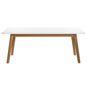 Stolik z drewna białego dębu Unique Furniture Turin