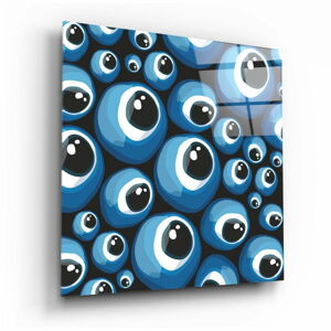 Szklany obraz Insigne Lagoon Evil Eye, 100x100 cm