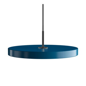 Ciemnoturkusowa lampa wisząca LED z metalowym kloszem ø 43 cm Asteria Medium – UMAGE