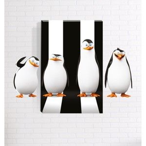 Obraz ścienny 3D Mosticx Pingwiny, 40x60 cm