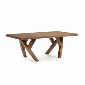 Stół do jadalni z konstrukcją z drewna orzechowego Ángel Cerdá, 200x110 cm