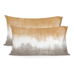 Bawełniane poszewki na poduszki zestaw 2 szt. 50x75 cm Tie dye – Blanc