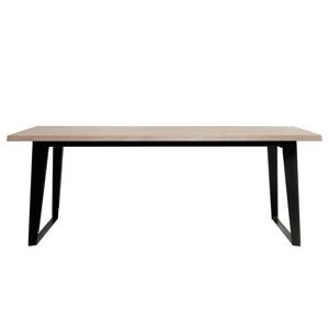 Stół z drewna białego dębu Unique Furniture Novara