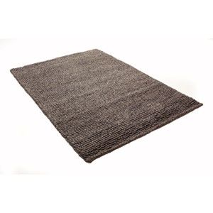 Brązowy dywan z wełny i bawełny Cotex, 140x200 cm