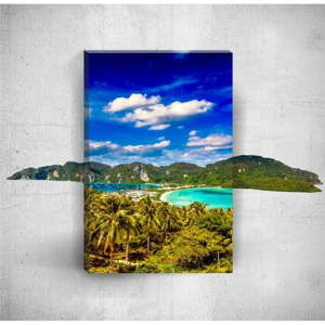 Obraz 3D Mosticx Tropical Island, 40x60 cm
