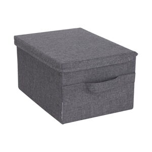 Tekstylny pojemnik z pokrywką – Bigso Box of Sweden