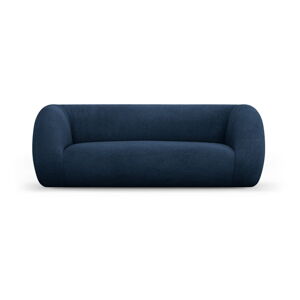 Niebieska sofa z materiału bouclé 210 cm Essen – Cosmopolitan Design