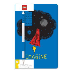 Zestaw notatnika i długopisu LEGO® Imagine