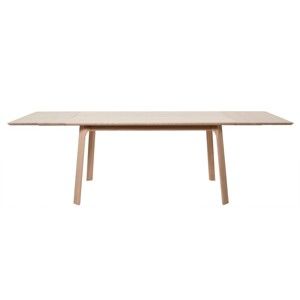 Dodatkowy blat do stołu z białego drewna dębowego Unique Furniture Vivara