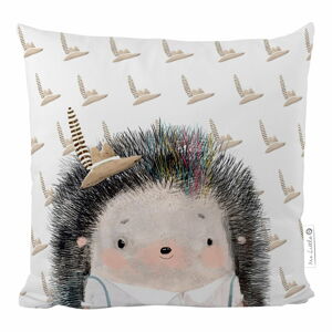 Bawełniana poduszka dziecięca Mr. Little Fox Hedgehog Boy, 45x45 cm