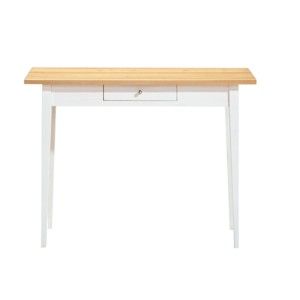 Stół z drewna sosnowego z szufladą Askala Scala, 100x75 cm