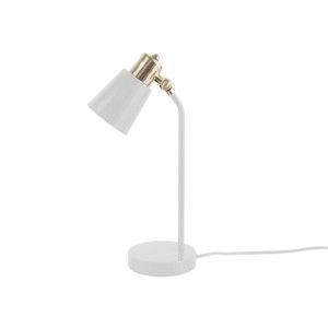 Biała lampa stołowa Leitmotiv Classic
