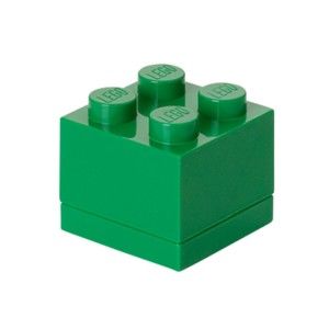 Zielony pojemnik LEGO® Mini Box
