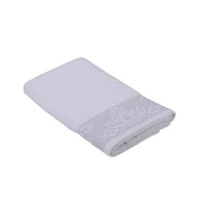 Jasnozielony ręcznik z bawełny Bella Maison Lace, 30x50 cm