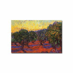 Reprodukcja obrazu na płótnie Vincent Van Gogh Olive Trees, 70x45 cm