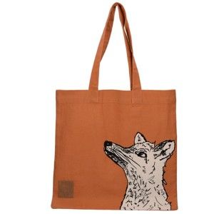 Pomarańczowa torba na zakupy Creative Tops Wild Fox
