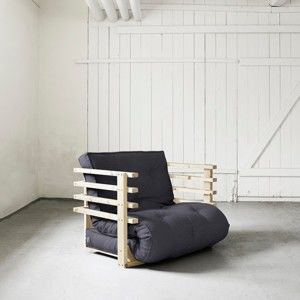 Fotel rozkładany Karup Funk Natural/Gray
