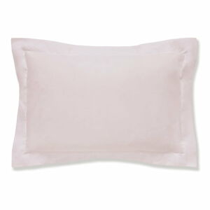 Różowa poszewka na poduszkę z egipskiej bawełny Bianca Oxford, 50x75 cm