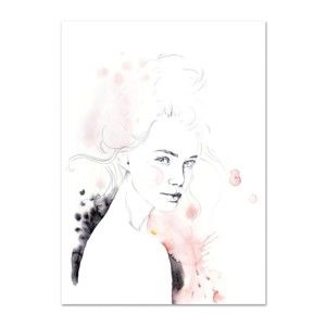 Plakat Leo La Douce Miss Louise, 21x29,7 cm
