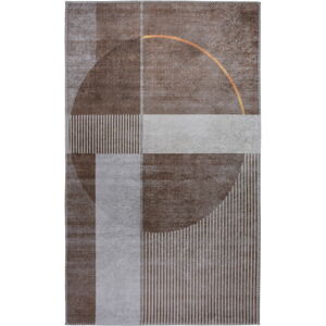 Jasnobrązowy dywan odpowiedni do prania 80x150 cm – Vitaus