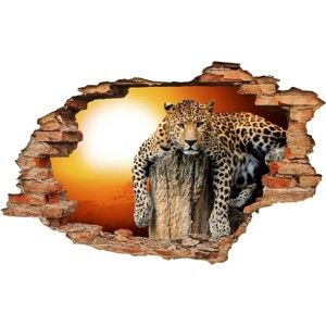 Naklejka Ambiance Landscape Leopard, 60x90 cm