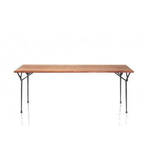 Stół z blatem z drewna orzecha Magis Officina, dł. 200 cm