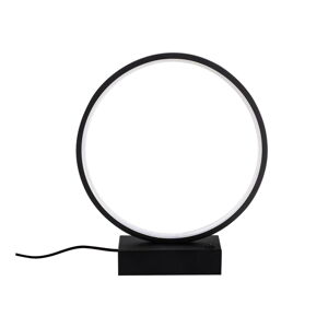 Czarna lampa stołowa LED (wysokość 35 cm) Halka – Opviq lights