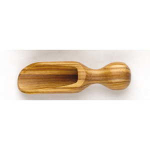 Drewniana łyżka do soli Real, 9 cm