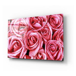 Obraz szklany Insigne Pink Roses