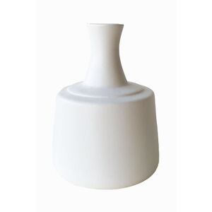 Biały owalny wazon Rulina Carafe