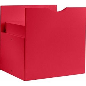 Czerwona szuflada do regału Støraa Kiera, 33x33 cm