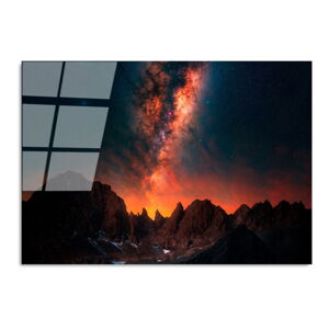 Szklany obraz 100x70 cm Night Sky – Wallity
